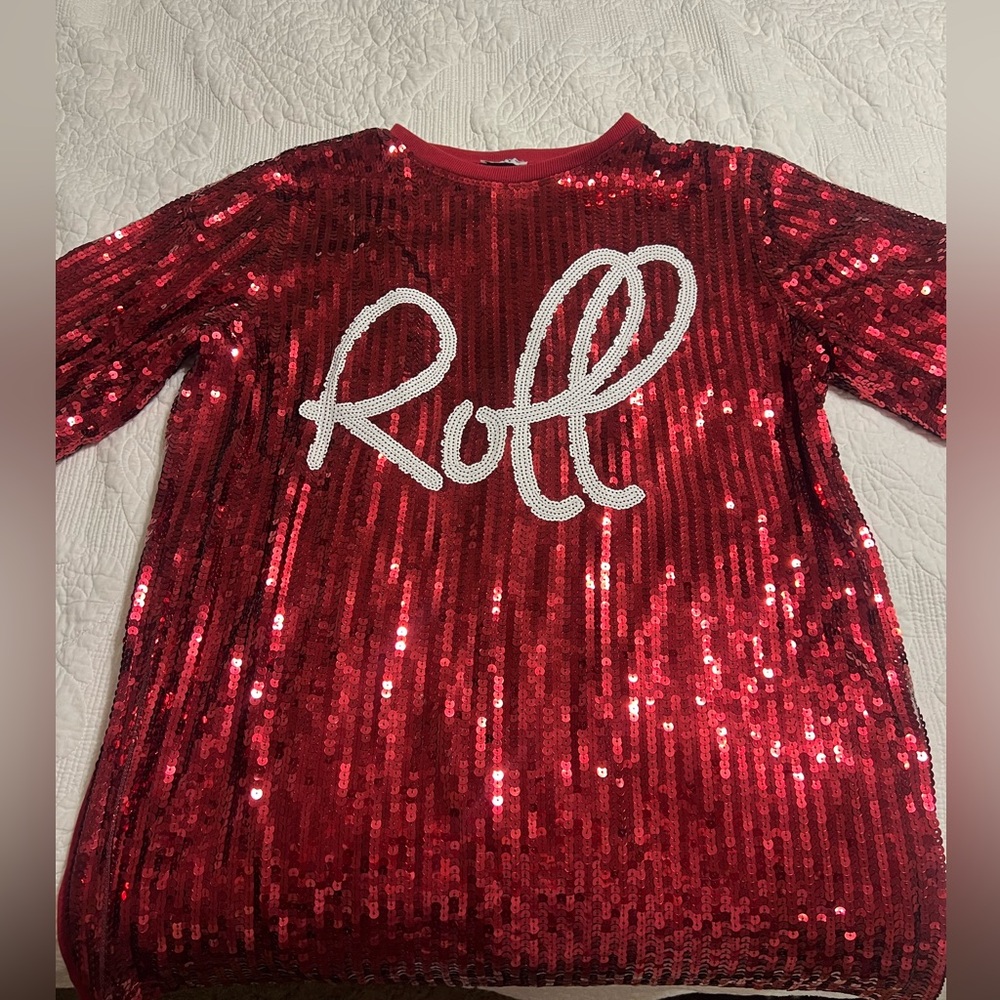 Sequin Roll Tide shirt/dress